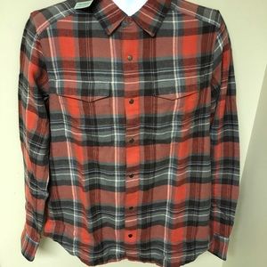 Toad & Co. Mojac Heavy Flannel Overshirt Sz S NWT